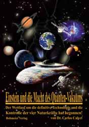 Dies ist das Cover des Buches Einstein und die Macht des Quanten-Vakuums, erschienen im Bohmeier Verlag.