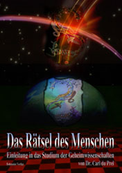 Dies ist das Cover des Buches Das Rätsel des Menschen, erschienen im Bohmeier Verlag.
