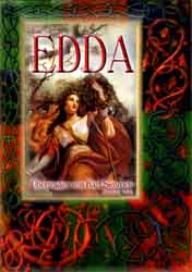 Dies ist das Cover des Buches Die Edda, erschienen im Bohmeier Verlag.