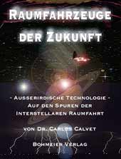 Dies ist das Cover des Buches Raumfahrzeuge der Zukunft, erschienen im Bohmeier Verlag.