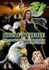 Dies ist das Cover des Buches Krafttiere, erschienen im Bohmeier Verlag.