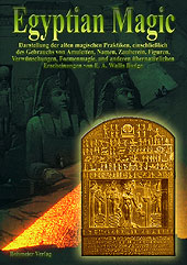 Dies ist das Cover des Buches Egyptian Magic - Ägyptische Magie, erschienen im Bohmeier Verlag.