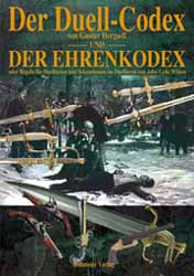 Dies ist das Cover des Buches Der Duell-Codex und der Ehrenkodex, erschienen im Bohmeier Verlag.