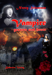 Dies ist das Cover des Buches Vampire - gestern und heute, erschienen im Bohmeier Verlag.